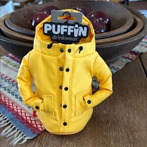 Puffin Coozie Drink Holder NWT
